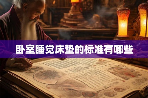卧室睡觉床垫的标准有哪些