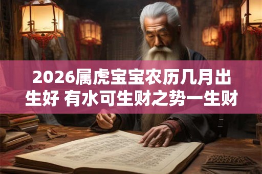 2026属虎宝宝农历几月出生好 有水可生财之势一生财源广进