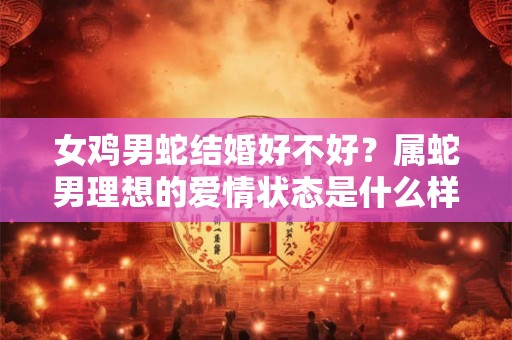 女鸡男蛇结婚好不好？属蛇男理想的爱情状态是什么样的？