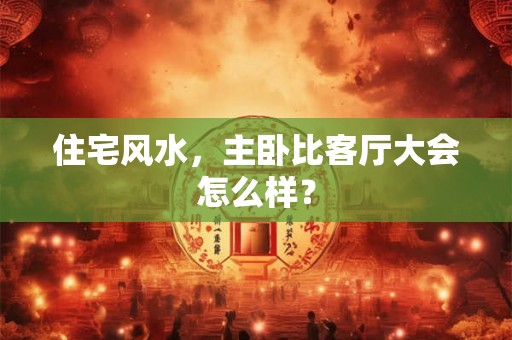 住宅风水，主卧比客厅大会怎么样？