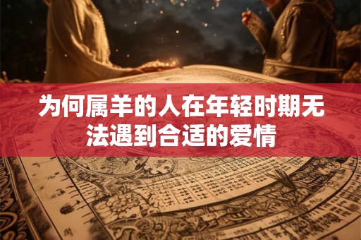 为何属羊的人在年轻时期无法遇到合适的爱情