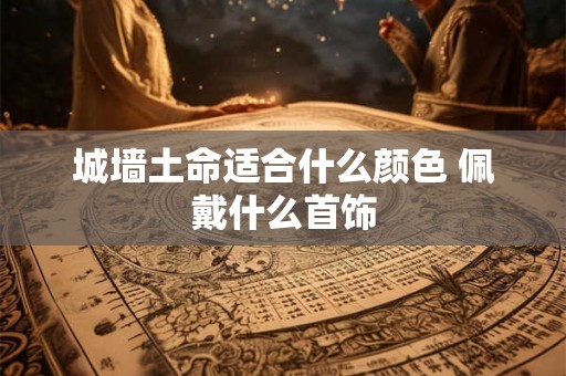 城墙土命适合什么颜色 佩戴什么首饰