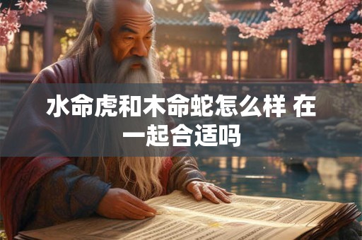 水命虎和木命蛇怎么样 在一起合适吗