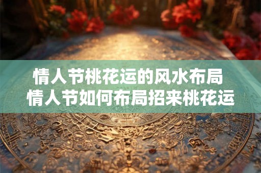 情人节桃花运的风水布局 情人节如何布局招来桃花运