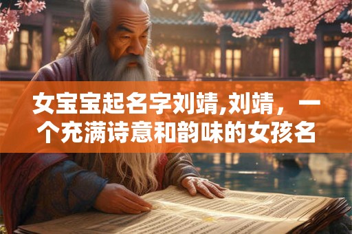 女宝宝起名字刘靖,刘靖，一个充满诗意和韵味的女孩名字