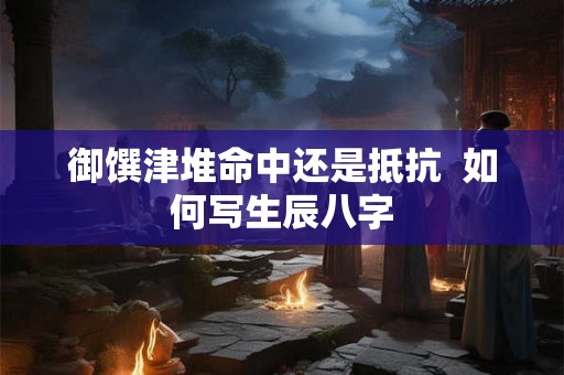 御馔津堆命中还是抵抗  如何写生辰八字