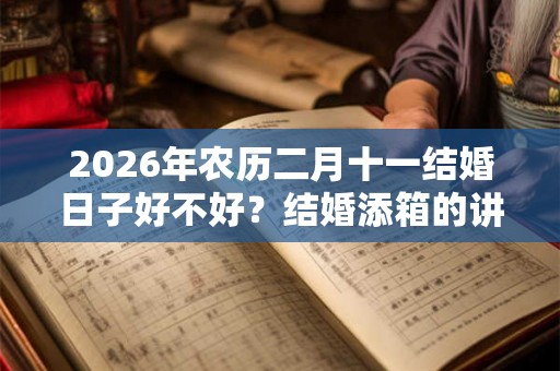 2026年农历二月十一结婚日子好不好？结婚添箱的讲究