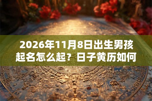2026年11月8日出生男孩起名怎么起？日子黄历如何？
