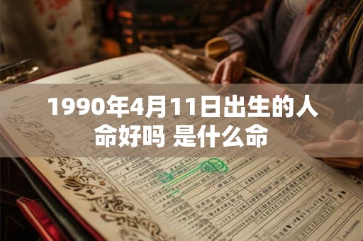 1990年4月11日出生的人命好吗 是什么命 1990年4月11日出生的人命好吗 是什么命