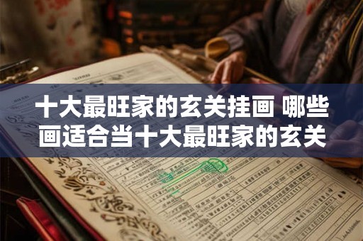 十大最旺家的玄关挂画 哪些画适合当十大最旺家的玄关挂画