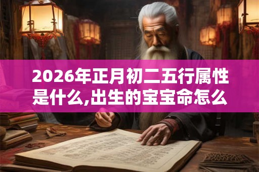 2026年正月初二五行属性是什么,出生的宝宝命怎么样？