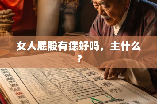 女人屁股有痣好吗，主什么？