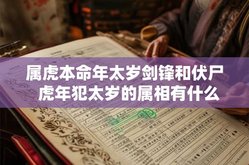 属虎本命年太岁剑锋和伏尸  虎年犯太岁的属相有什么