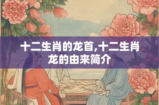 十二生肖的龙首,十二生肖龙的由来简介 十二生肖的龙首,十二生肖龙的由来简介