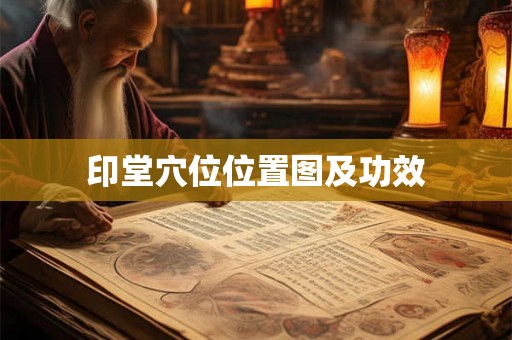 印堂穴位位置图及功效
