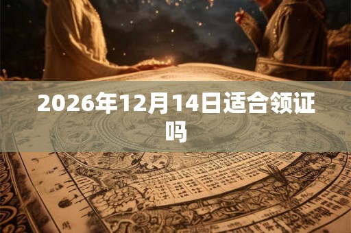 2026年12月14日适合领证吗