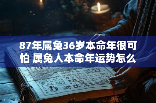 87年属兔36岁本命年很可怕 属兔人本命年运势怎么样