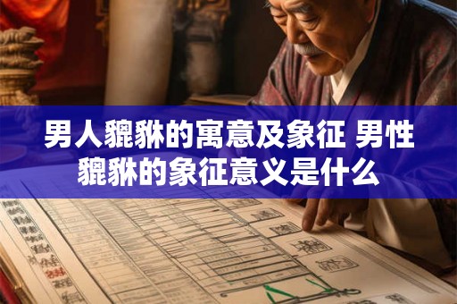 男人貔貅的寓意及象征 男性貔貅的象征意义是什么