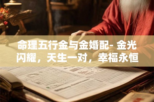 命理五行金与金婚配- 金光闪耀，天生一对，幸福永恒！