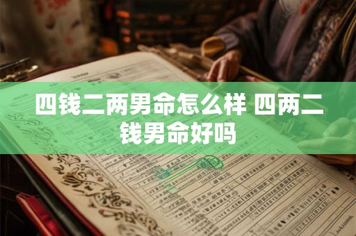 四钱二两男命怎么样 四两二钱男命好吗