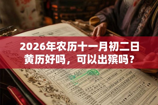 2026年农历十一月初二日黄历好吗,可以出殡吗? 2026年农历十一月初二日黄历好吗,可以出殡吗?