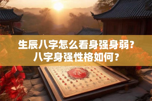 生辰八字怎么看身强身弱？八字身强性格如何？