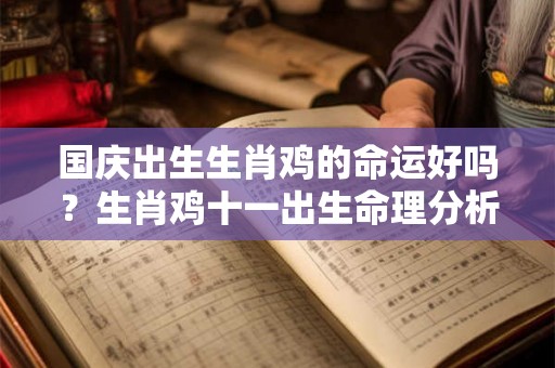 国庆出生生肖鸡的命运好吗？生肖鸡十一出生命理分析！