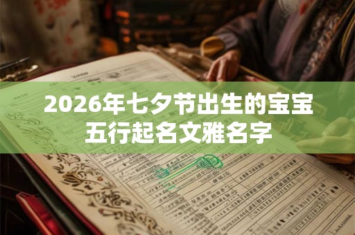 2026年七夕节出生的宝宝五行起名文雅名字