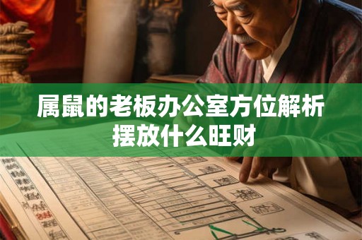 属鼠的老板办公室方位解析 摆放什么旺财 属鼠的老板办公室方位解析 摆放什么旺财