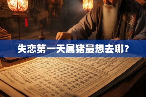 失恋第一天属猪最想去哪？