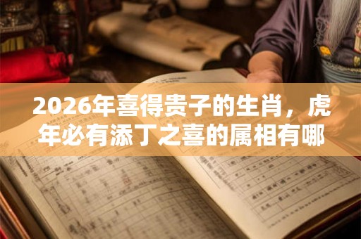 2026年喜得贵子的生肖，虎年必有添丁之喜的属相有哪些？