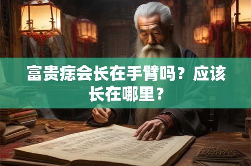 富贵痣会长在手臂吗?应该长在哪里? 富贵痣会长在手臂吗?应该长在哪里?