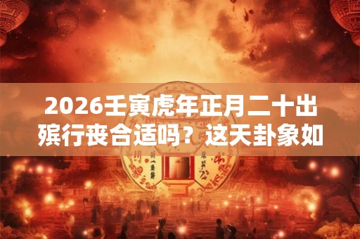 2026壬寅虎年正月二十出殡行丧合适吗？这天卦象如何？