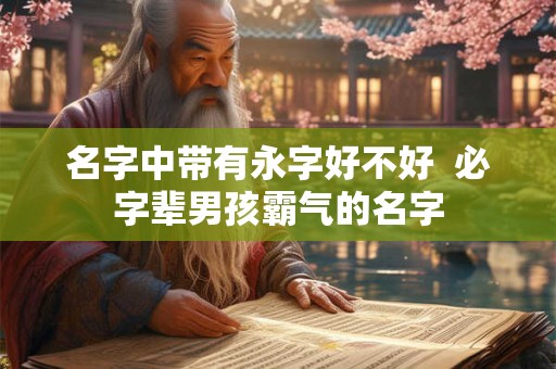 名字中带有永字好不好  必字辈男孩霸气的名字