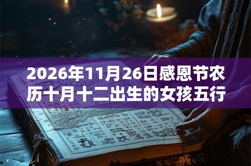 2026年11月26日感恩节农历十月十二出生的女孩五行缺什么