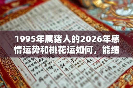 1995年属猪人的2026年感情运势和桃花运如何，能结婚吗？