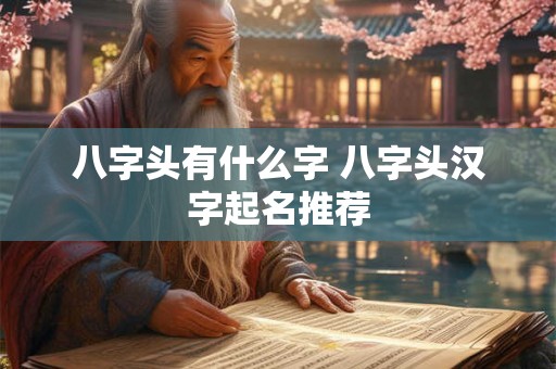 八字头有什么字 八字头汉字起名推荐 八字头有什么字 八字头汉字起名推荐