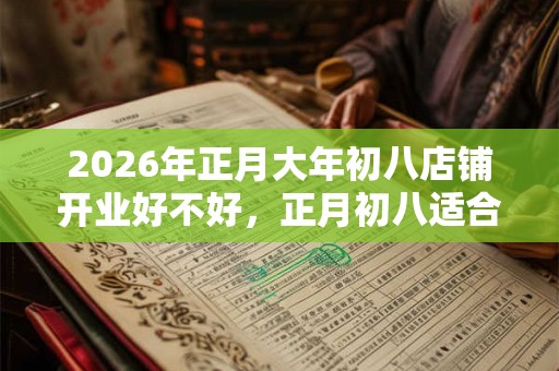 2026年正月大年初八店铺开业好不好，正月初八适合营业吗？