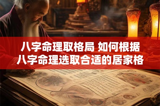 八字命理取格局 如何根据八字命理选取合适的居家格局