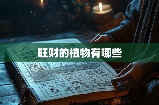 旺财的植物有哪些