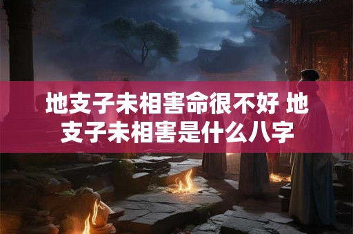 地支子未相害命很不好 地支子未相害是什么八字