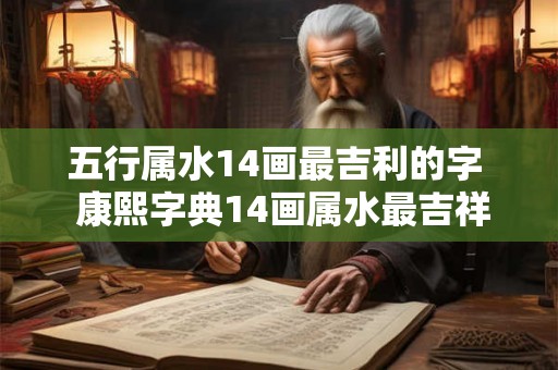 五行属水14画最吉利的字  康熙字典14画属水最吉祥字义