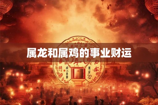 属龙和属鸡的事业财运