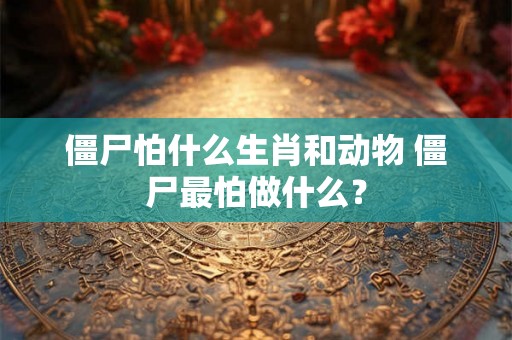 僵尸怕什么生肖和动物 僵尸最怕做什么？