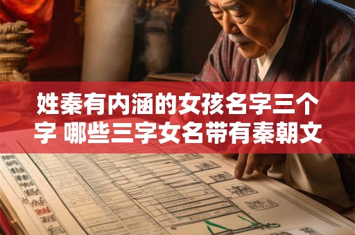 姓秦有内涵的女孩名字三个字 哪些三字女名带有秦朝文化内涵 姓秦有内涵的女孩名字三个字 哪些三字女名带有秦朝文化内涵