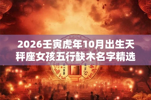 2026壬寅虎年10月出生天秤座女孩五行缺木名字精选