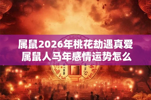 属鼠2026年桃花劫遇真爱 属鼠人马年感情运势怎么样