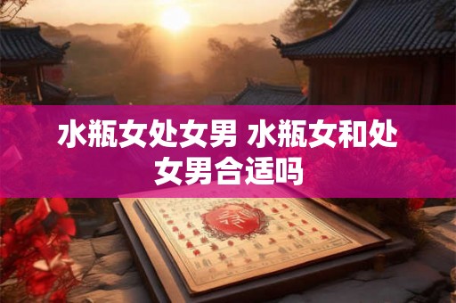 水瓶女处女男 水瓶女和处女男合适吗