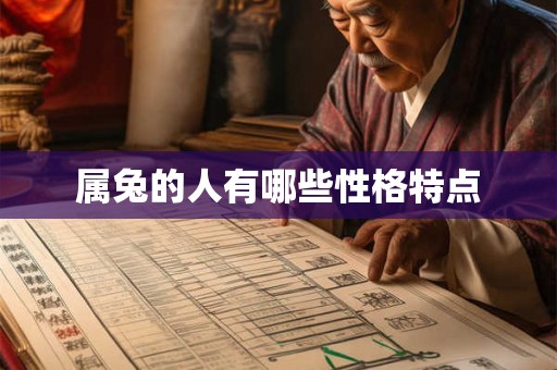 属兔的人有哪些性格特点 属兔的人有哪些性格特点