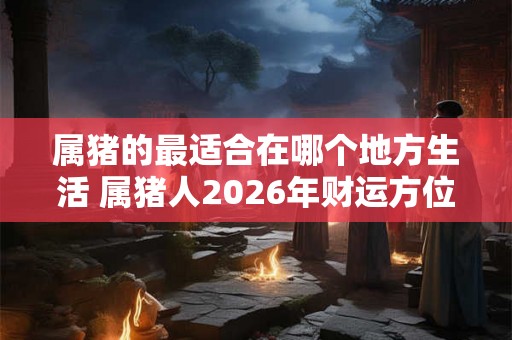 属猪的最适合在哪个地方生活 属猪人2026年财运方位